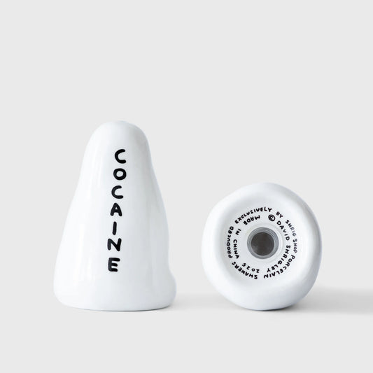 David Shrigley Cocaine and Heroin Shakers