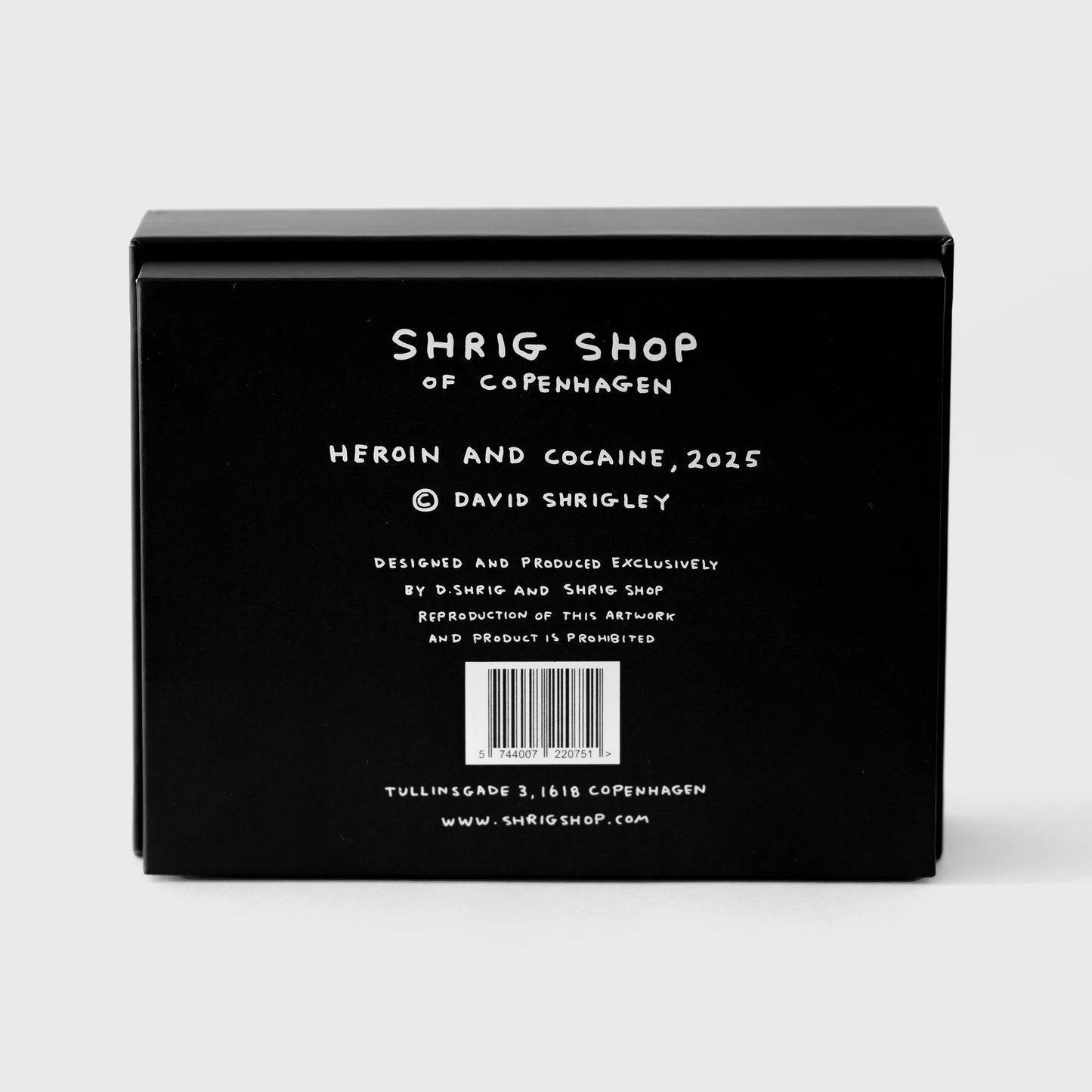 David Shrigley Cocaine and Heroin Shakers