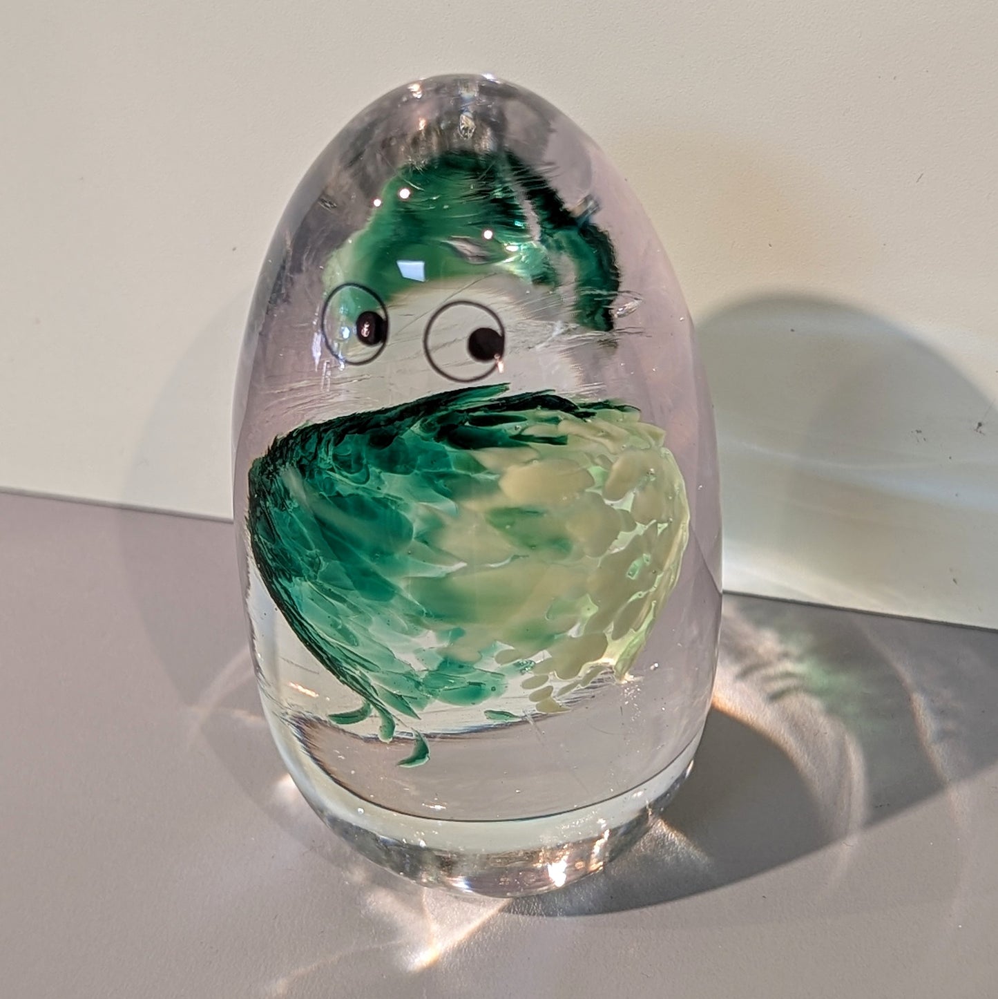 Studio Arhoj Crystal Blob Green Swirl