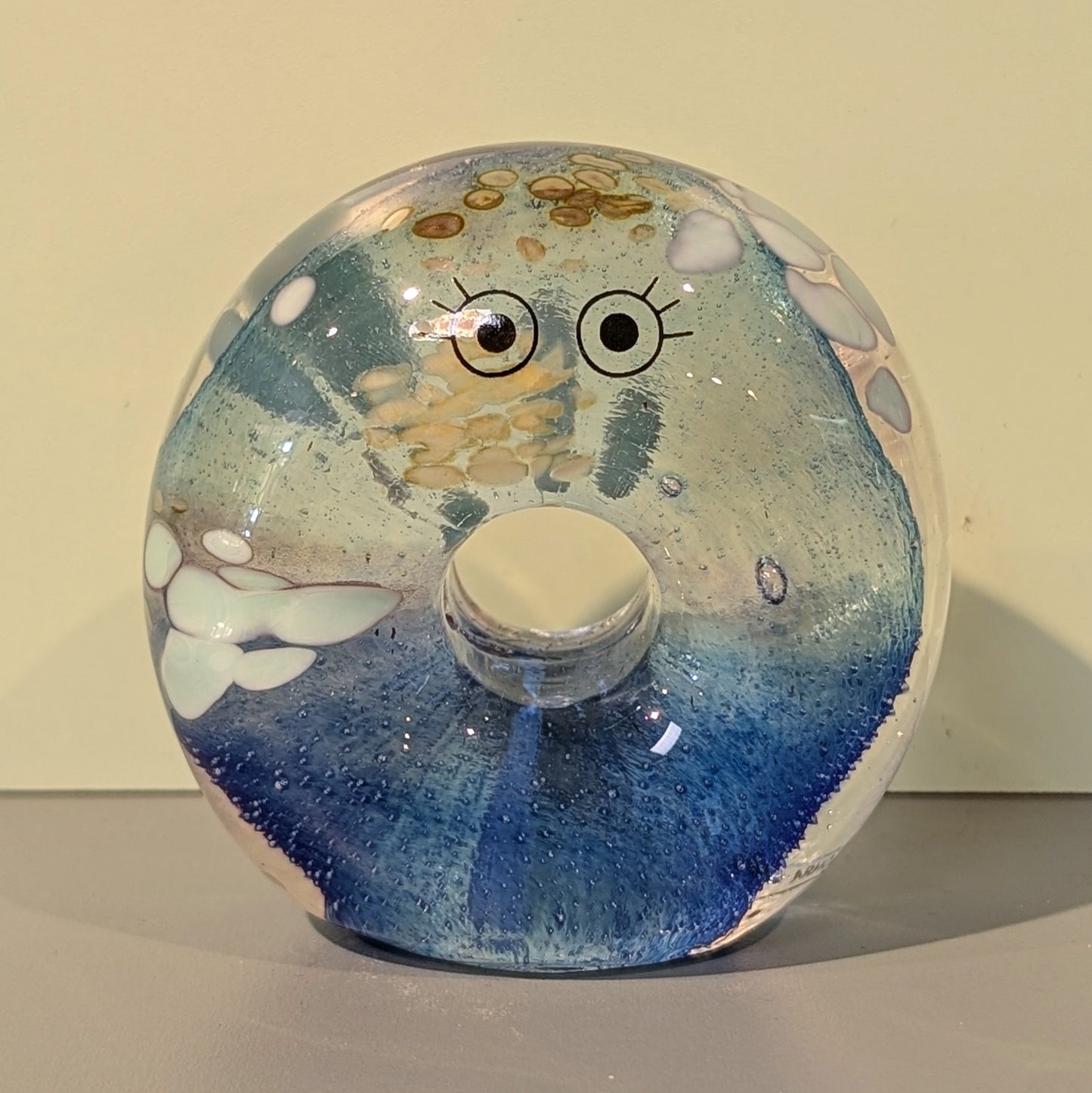 Studio Arhoj Crystal Blob Blue Donut