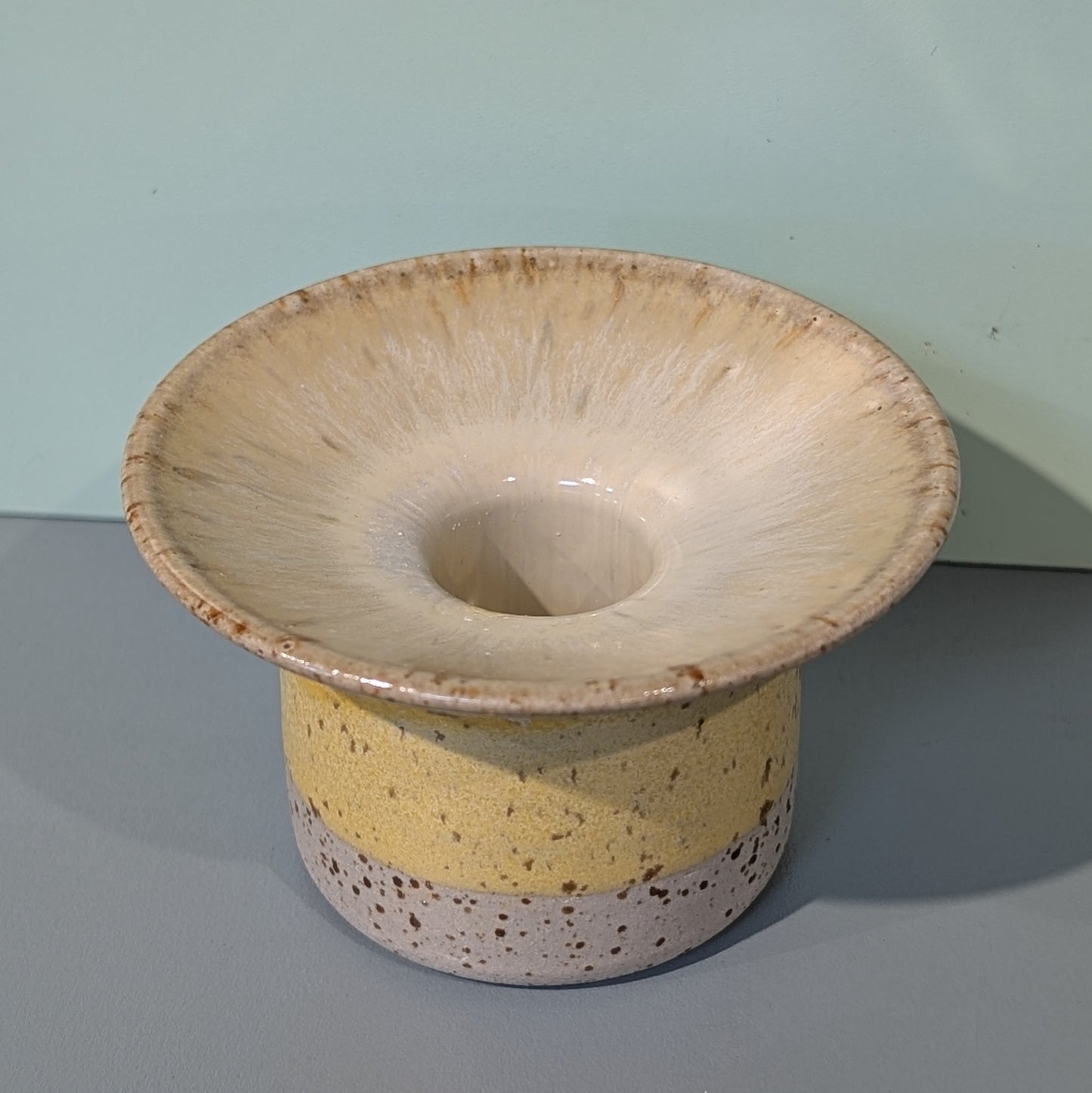 Studio Arhoj Hono Candlestick Holder Yellow Top
