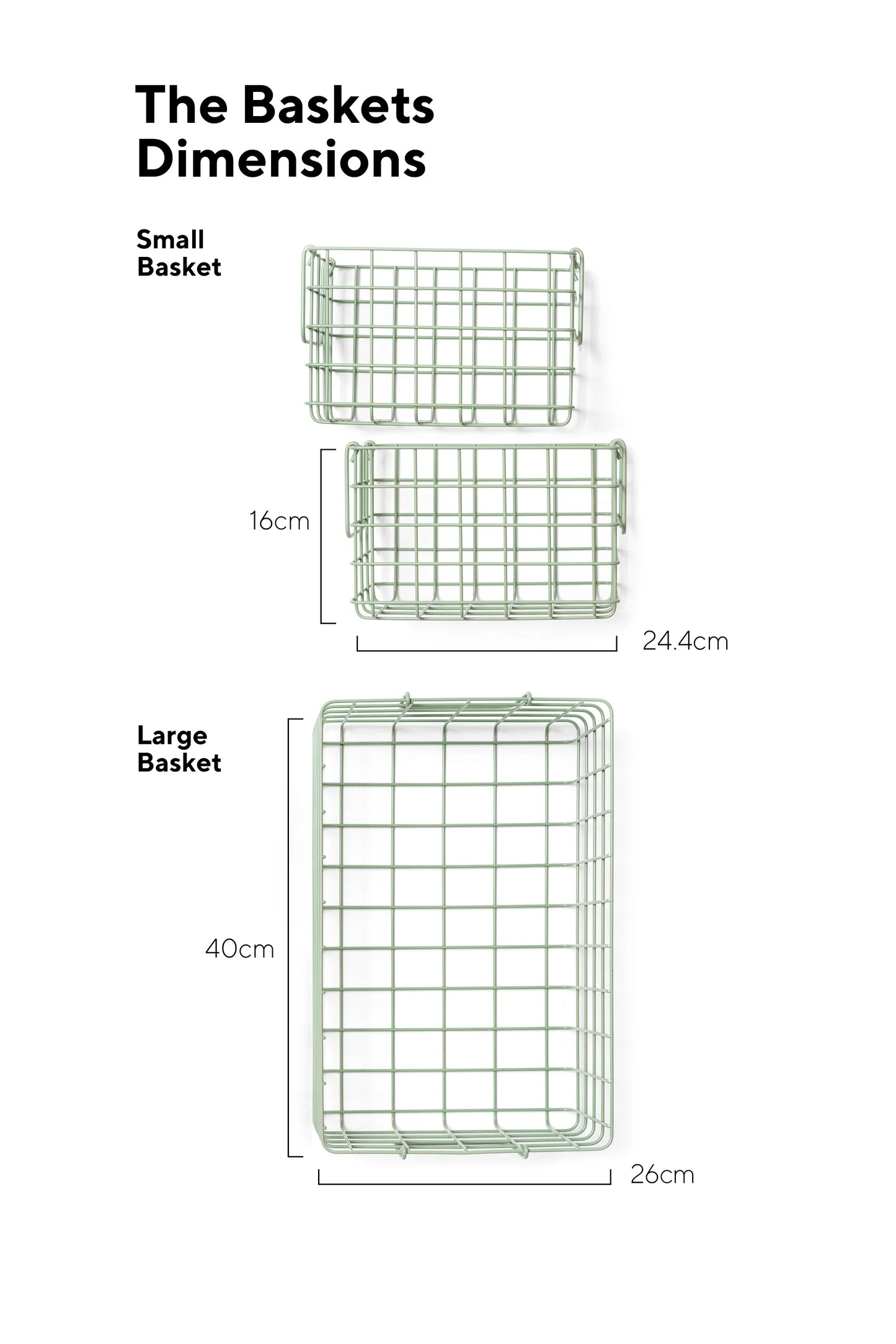 The Baskets Set of 3