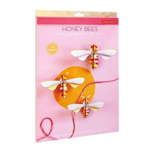 Honey Bee (A4) - Set of 3