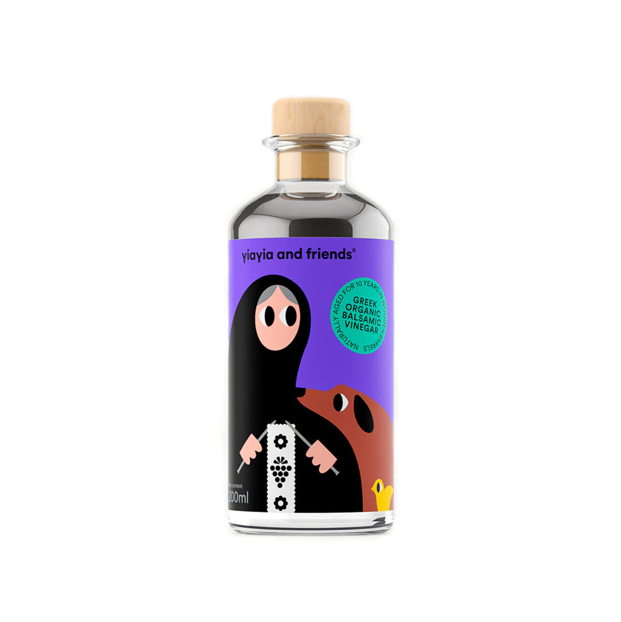 Organic aged balsamic vinegar 200ml