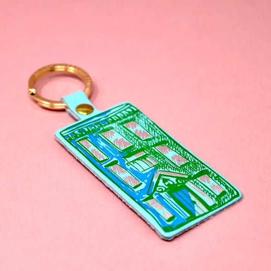 Apartments Key Fob - Turquoise