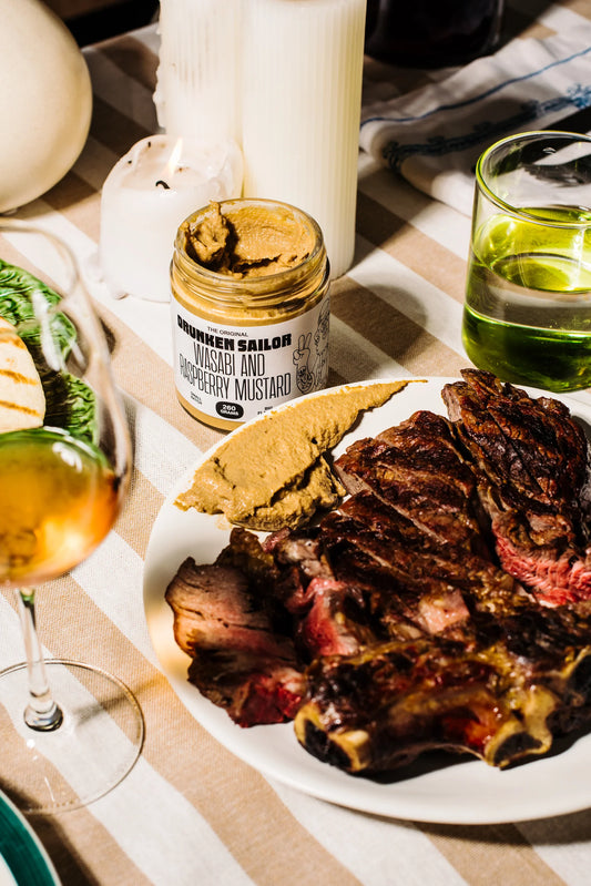 Wasabi & Raspberry Mustard 260g