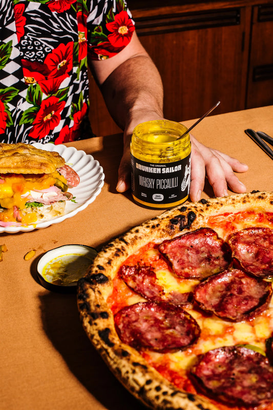 Whiskey Piccalilli 260g