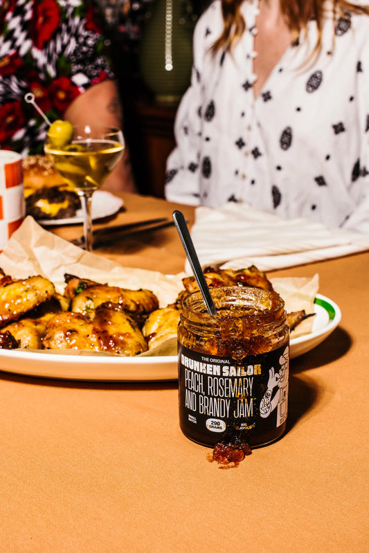 Peach, Rosemary & Brandy Jam 290g