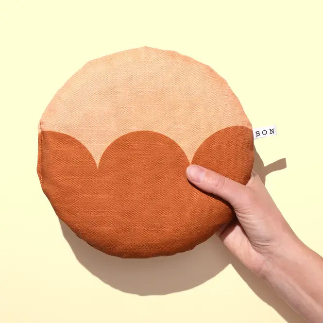 Scallop Wheatbag - Blush