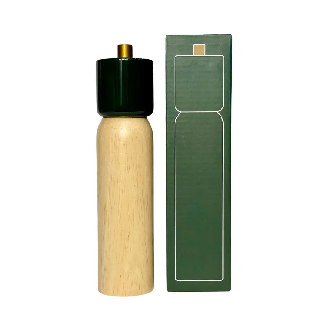 Salt & Pepper Grinder - Green & Gold Medium