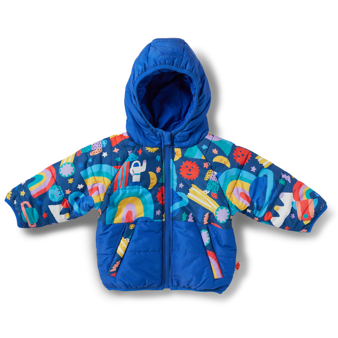 Rocket Ride Kids Puffer Jacket