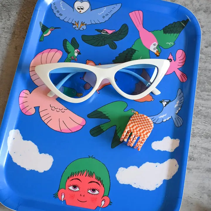 "My Eyes Are Up Here" Catch-All Tray