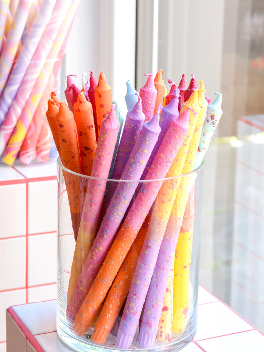 XL Taper Candle - Mixed Confetti