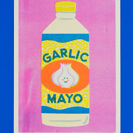 Garlic Mayo Print A4