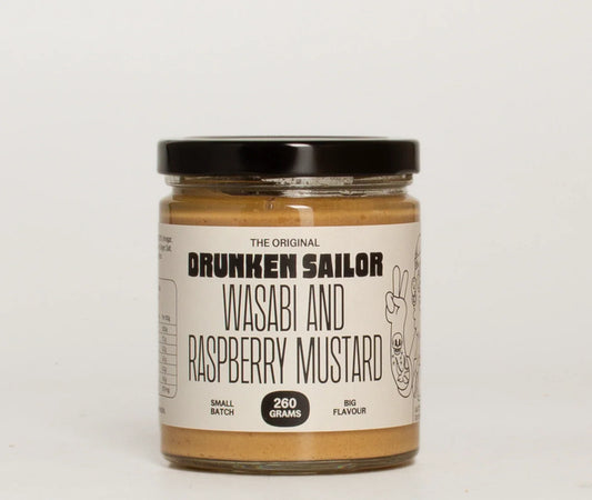 Wasabi & Raspberry Mustard 260g