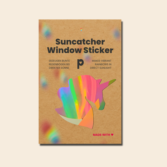 Suncatcher Window Sticker Unicorn, Kids Decal, Rainbow Maker