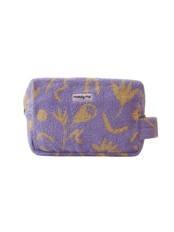 Floral Dreams Terry Toiletry Bag