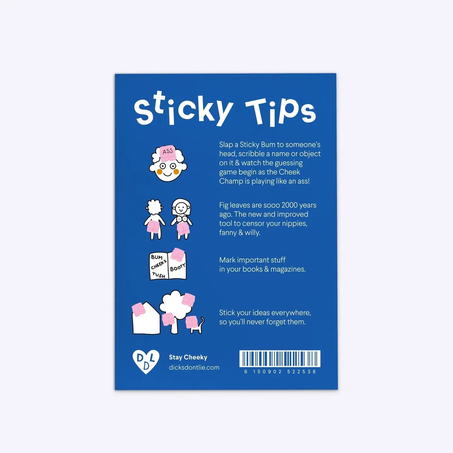 Memo Notes - Sticky Bums