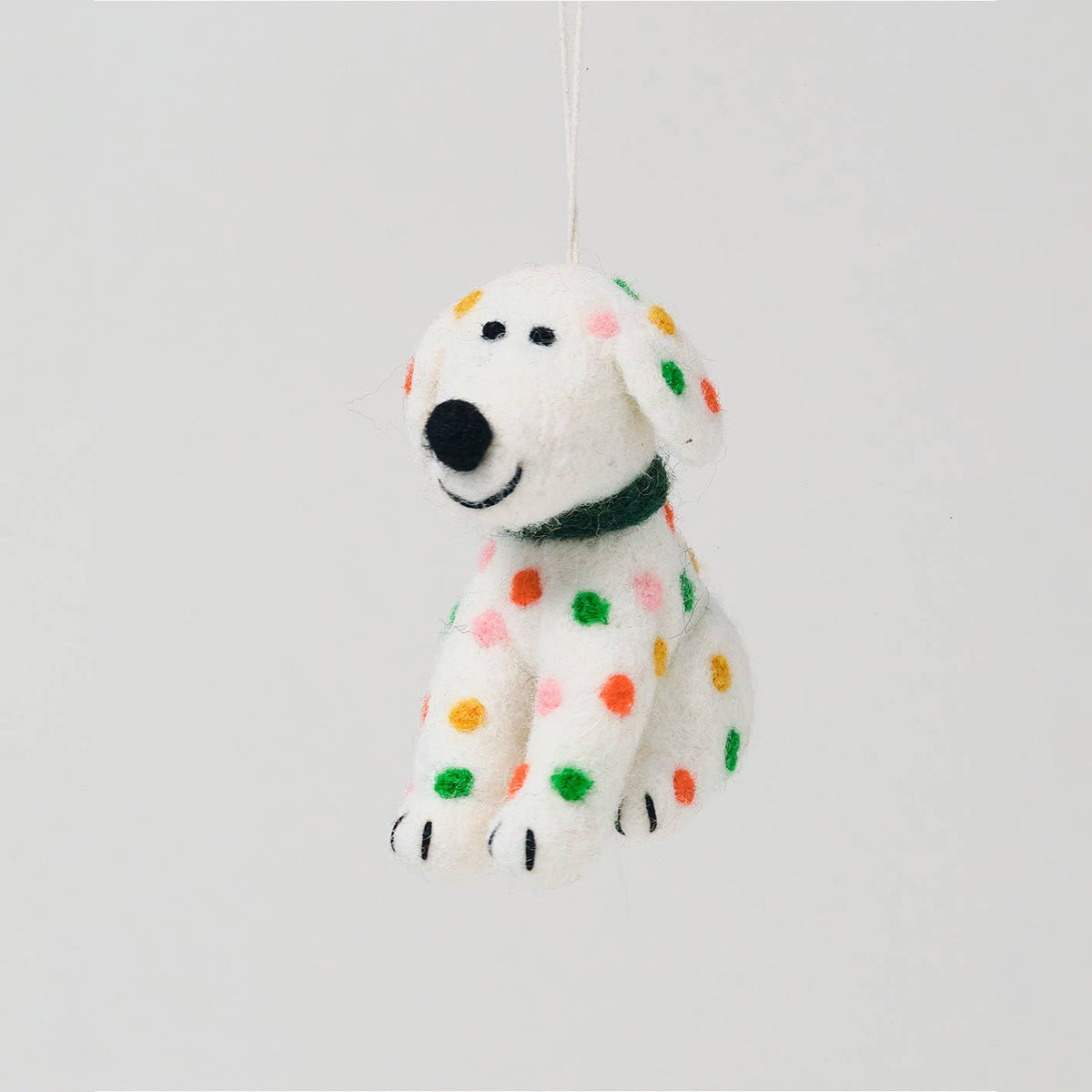 Chip Dog Hanging Felt Ornament