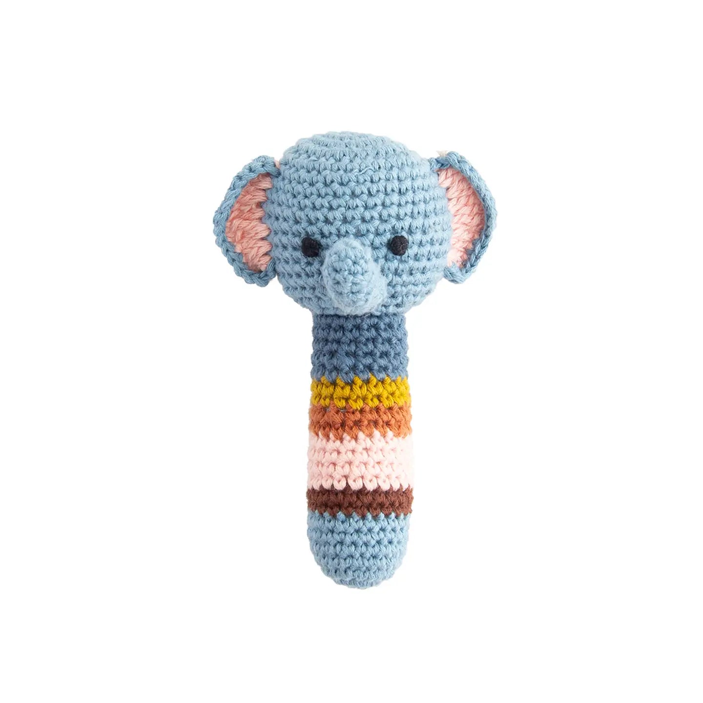 Crochet Rattle Elephant