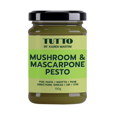 Mushroom & Mascarpone Pesto 130g