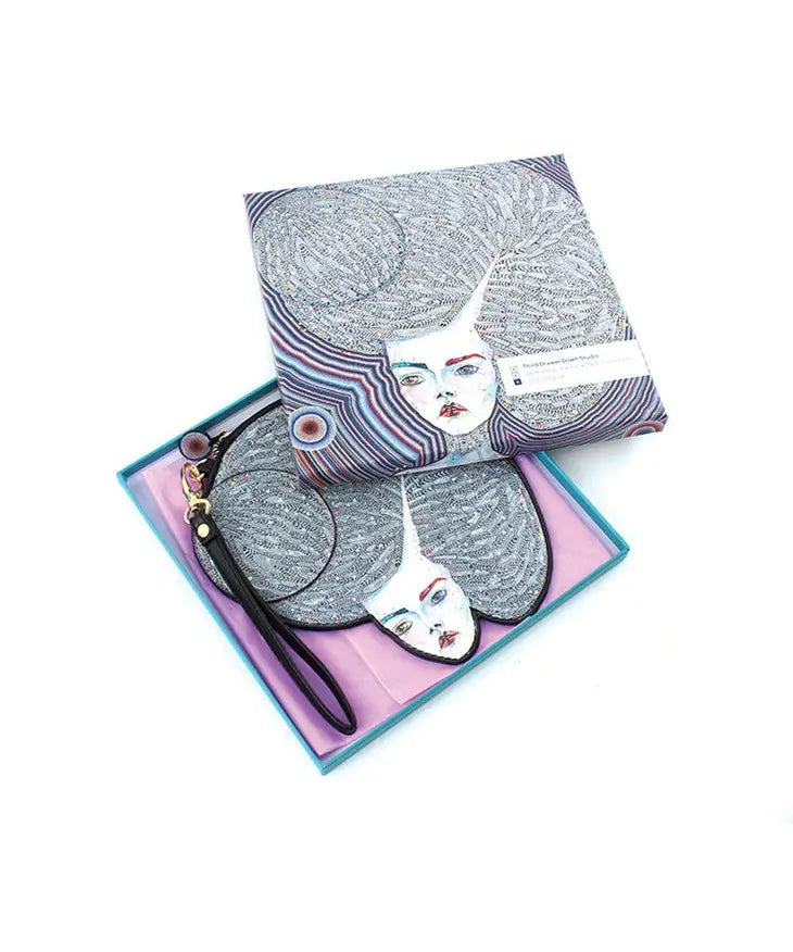 Human Dress Clutch x Del Kathryn Barton