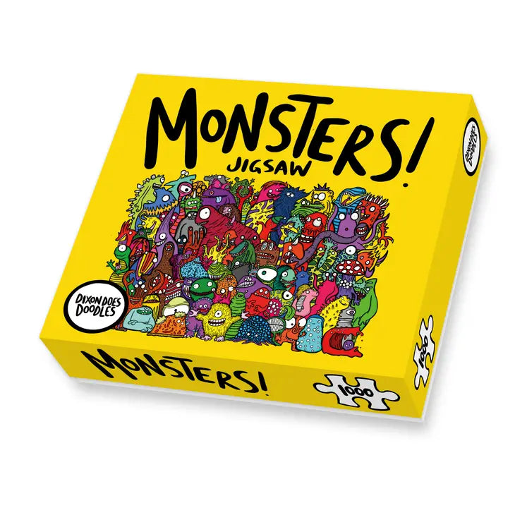 Monsters! 1000 Piece Jigsaw Puzzle