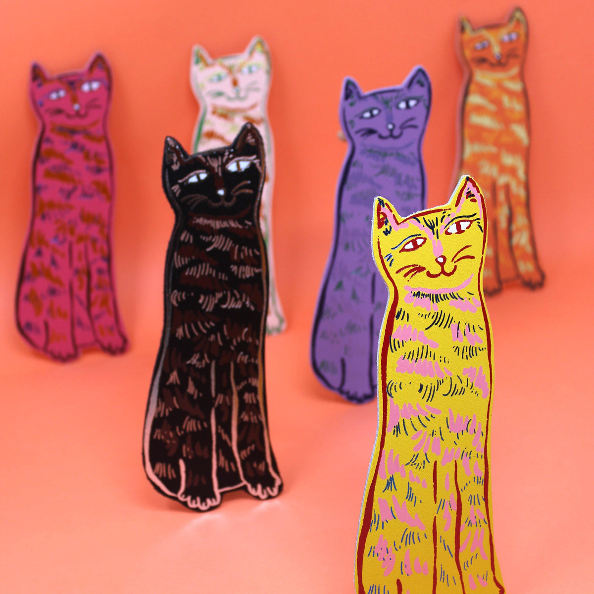 Cat Tails Bookmark