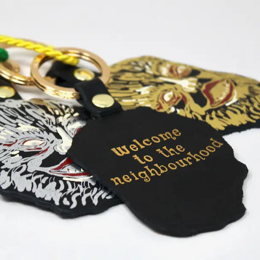 Werewolf Key Fob Silver