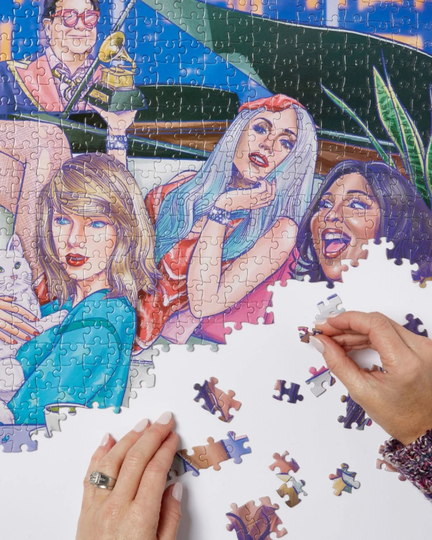 1000 PIECE PUZZLE - A NIGHT IN
