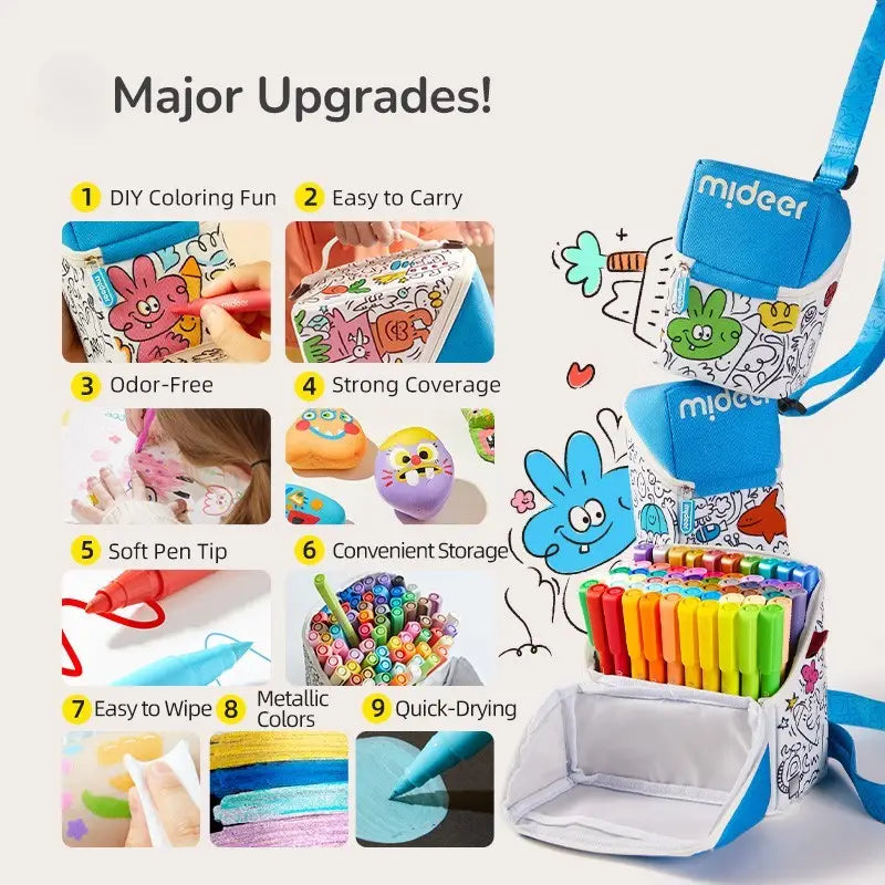 MiDeer Acrylic Markers-24 Colors