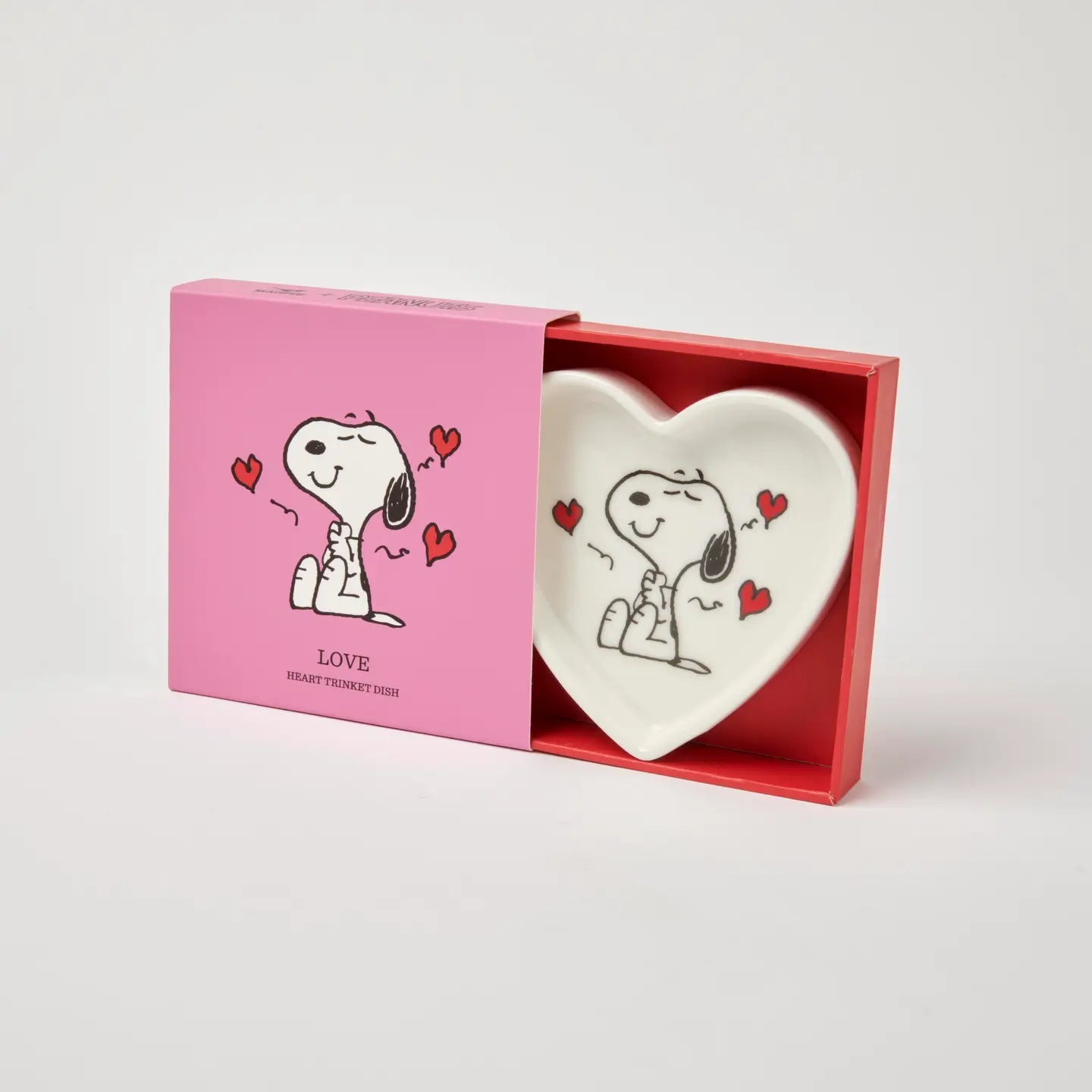 Peanuts Heart Shaped Trinket Dish - Love