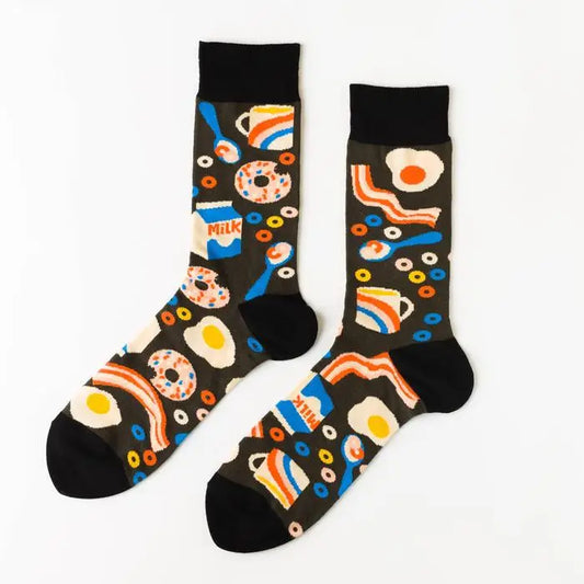 Men's Socks - Breakfast Crew