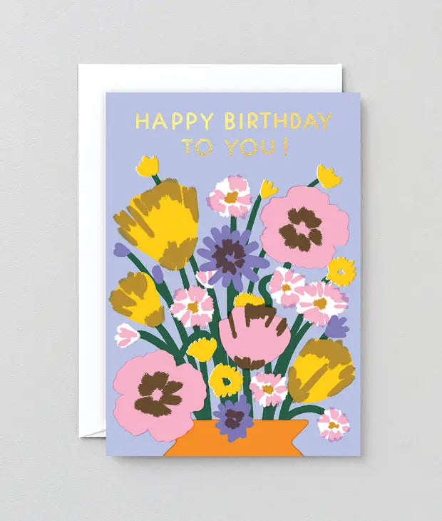Wrap - Happy Birthday To You Greeting Card