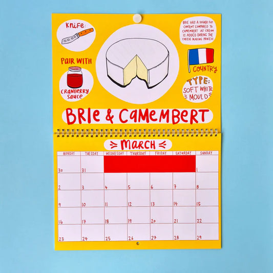 2026 Cheese Calendar