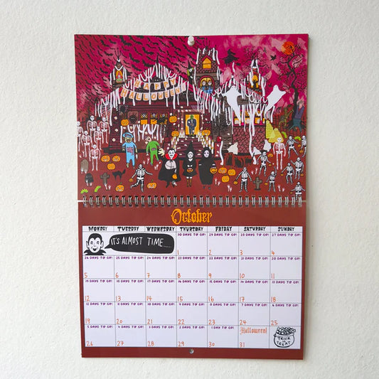 2026 Halloween Countdown Calendar