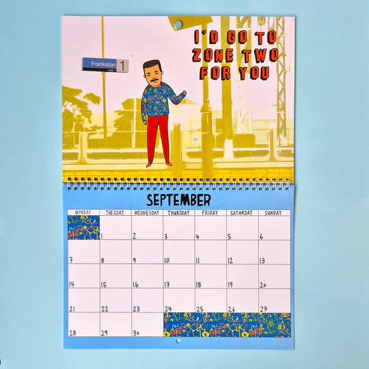 2026 Melbourne Station Calendar
