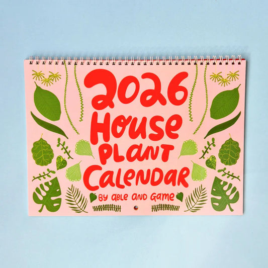 2026 House Plant Calendar