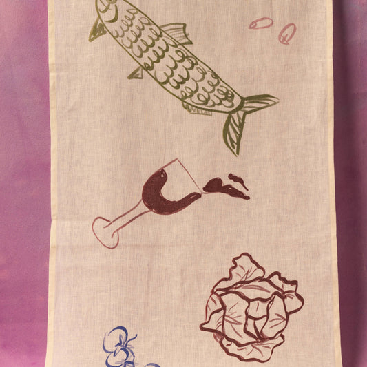 ‘Dinner’ Table Runner 230cm X 45cm