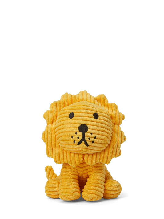 Lion Corduroy Yellow 17cm