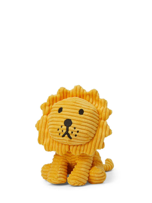 Lion Corduroy Yellow 17cm