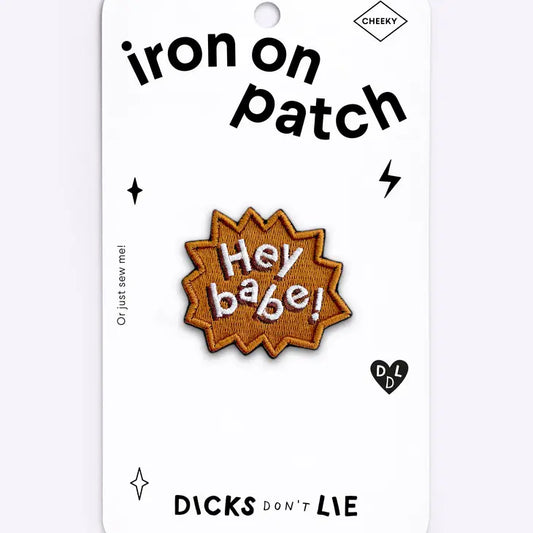 Hey Babe Iron-on Patch
