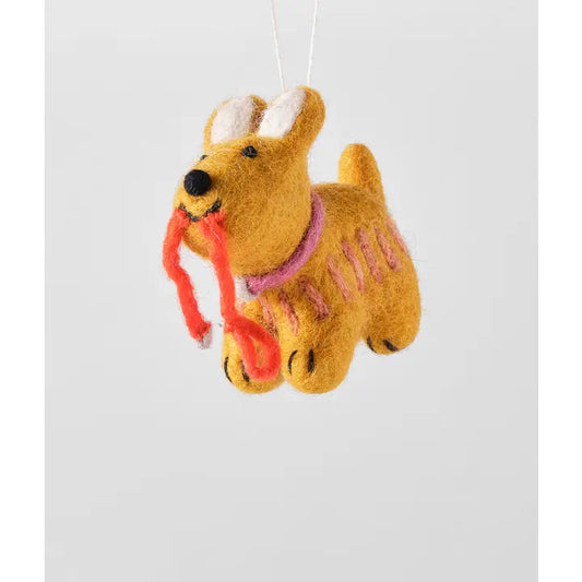 'ginger' Hanging Felt Ornament