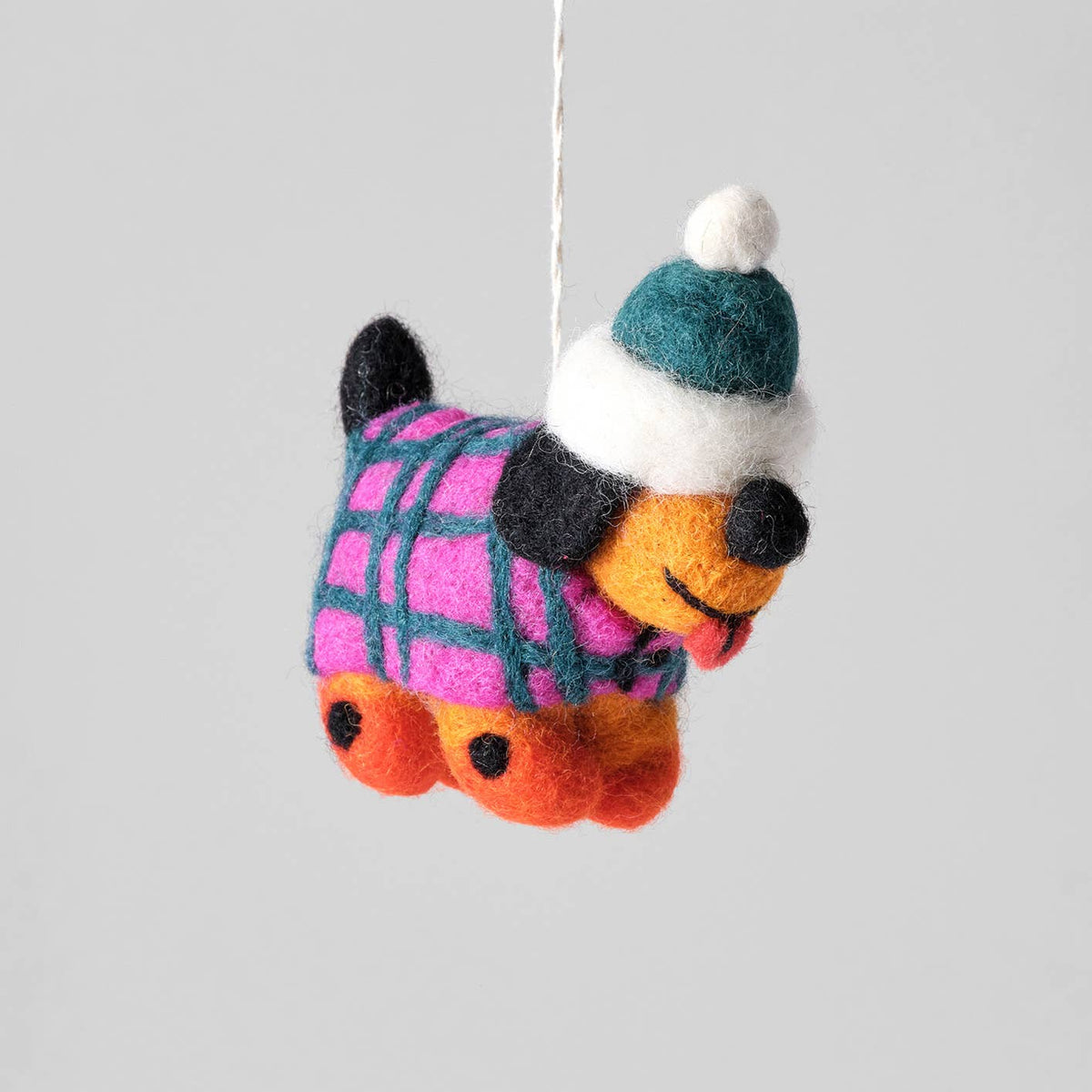 Toots, Dog Hanging Felt Ornament
