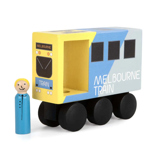 Wooden Toy - Mid Sized Melbourne Train