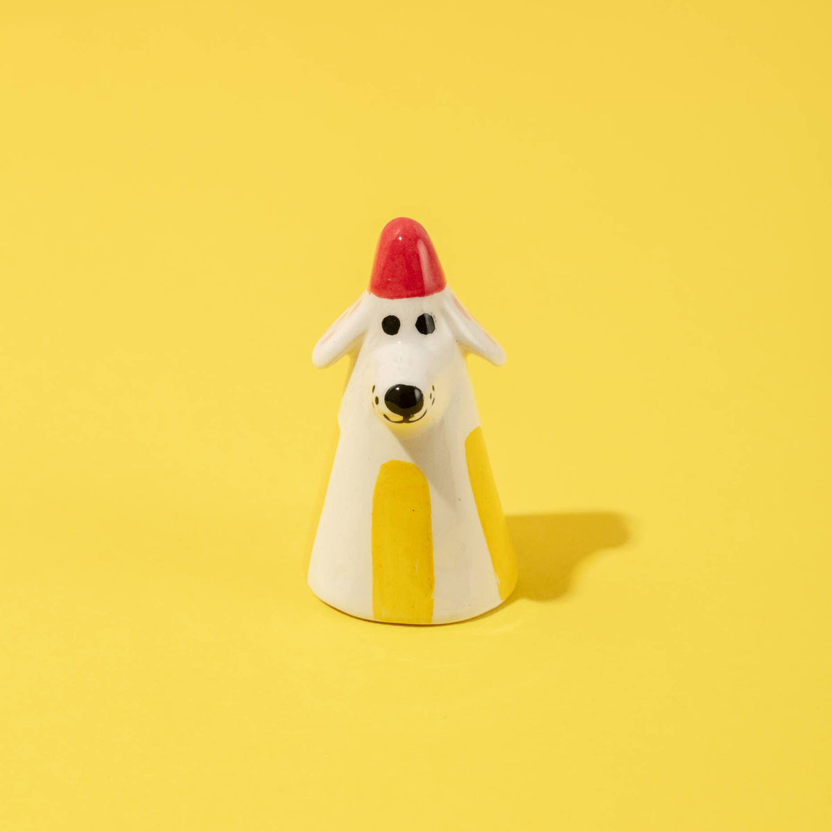 Dog Yellow /  Little Desk Companions Ceramic Pieces