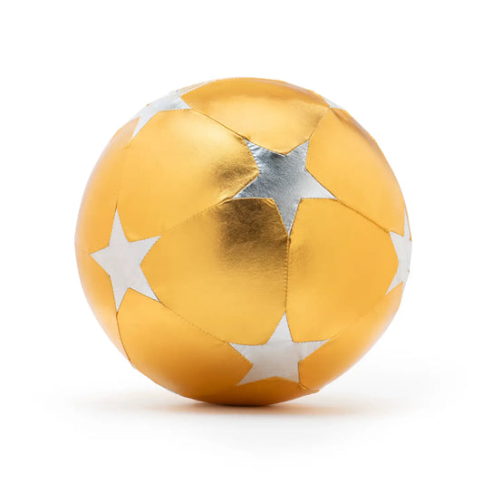 Gold Balloon - 30cm SILVER STARS