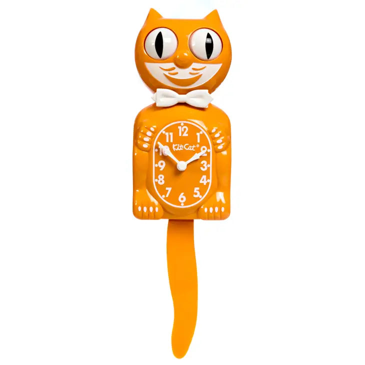 Festival Orange Kit Cat Klock