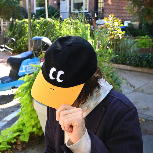 "Quack/Duck" Cap Black