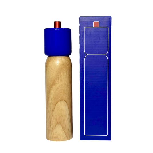 Salt & Pepper Grinder - Navy & Red Large